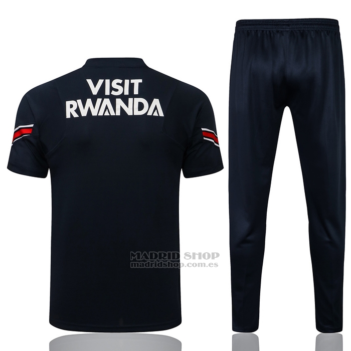 Chandal del Paris Saint-Germain Manga Corta 2021-2022 Azul